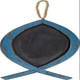 Manual Woodworkers Chalk It Up Blue Fish S/2 - IWCUBF