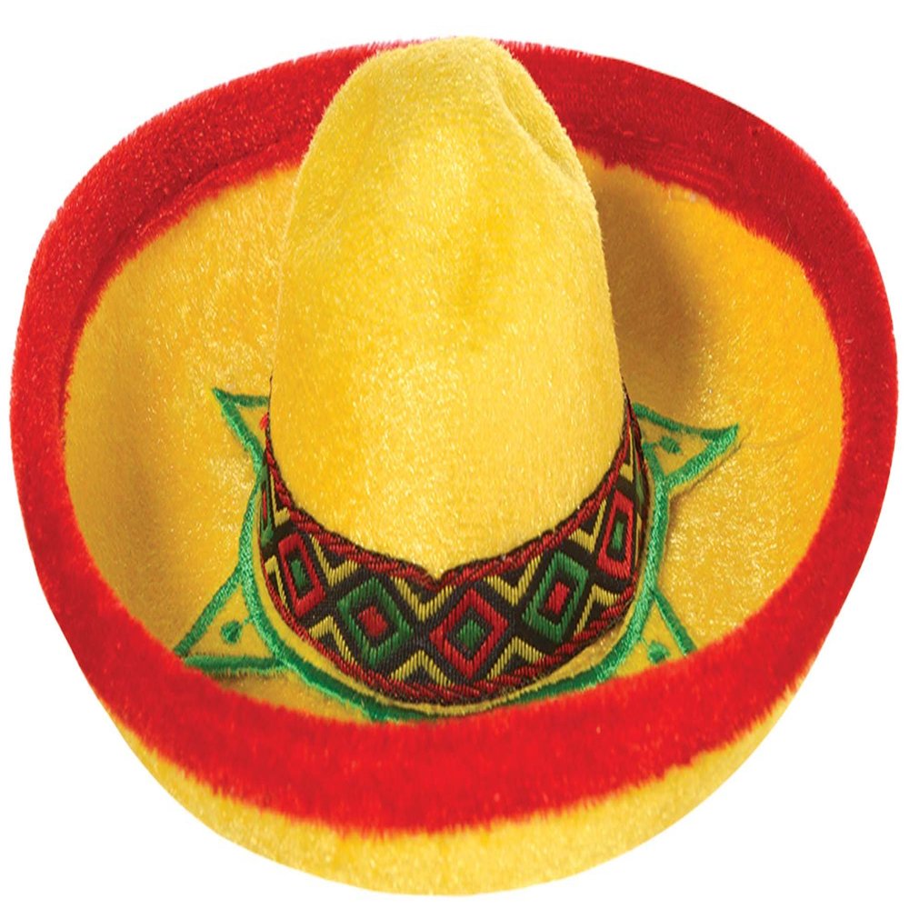 Cinco De Mayo Red Mini Sombreros, 3 Ct. | Party Accessory