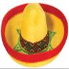 Cinco De Mayo Red Mini Sombreros, 3 Ct. | Party Accessory view 1