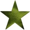 Star Cutouts | Kiwi Green | 9"| Pack of 5 | Party Decor view 1