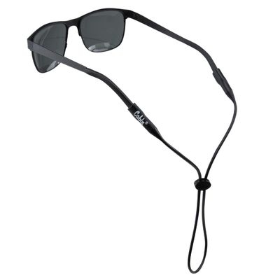 Cablz Silicone Eyewear Retainer | Waterproof Eyewear Retainer Strap, 16 in (Black)