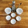 Super Cool Creations Pebble Shaped Serving Mat - Clear - 33.5 x 34.5 cm (13.2" x 13.6") view 2