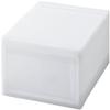 Squirrel Storage Case, Drawer, A4, Letter Case, White, M, Width 11.2 x Depth 14.0 x Height 5.4 inches (28.3 x 35.5 x 13.9 cm), Made in Japan view 1