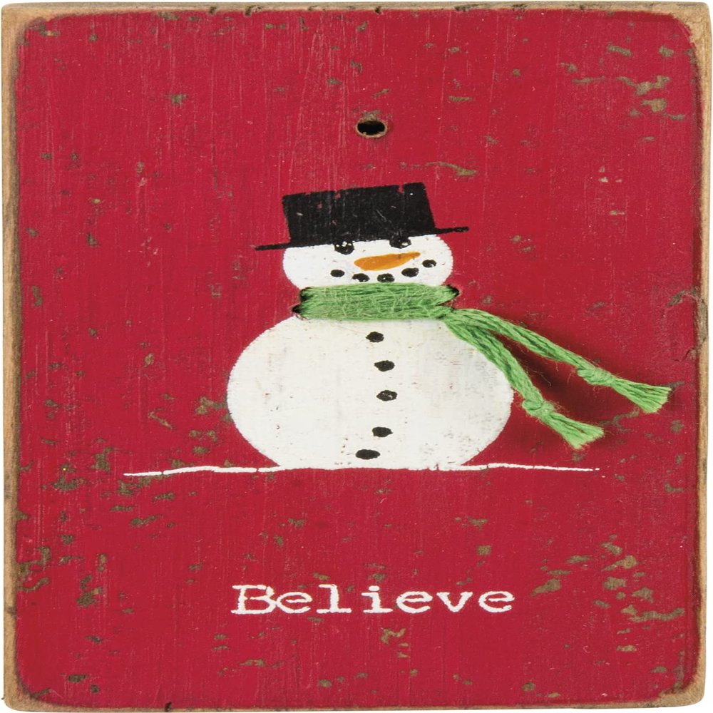 Stitched Block - Believe