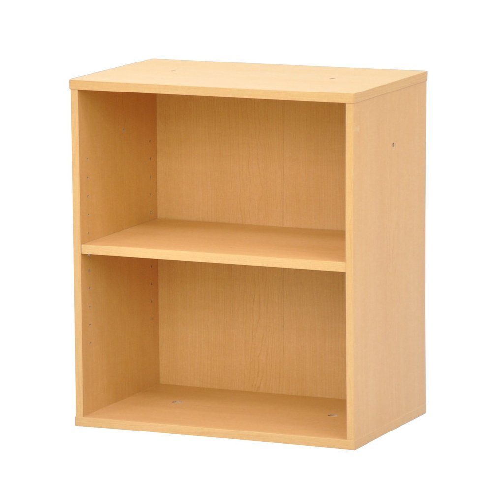 AIS NPG-6045 NA Color Box, 2 Tiers, Width 17.7 inches (45 cm), Height 23.6 inches (60 cm), New Plage, Natural