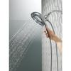 Delta Faucet 5-Spray In2ition Dual Shower Head with Handheld Spray, H2Okinetic Matte Black Shower Head with Hose, Showerheads, Handheld Shower Heads, Magnetic Docking, Matte Black 58480-BL-PK view 2
