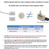 Awoco 12VDC Easy-Install Magnetic Switch for Awoco Magnetic Switch Controlled Air Curtains (White Color) view 2