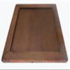COLOR Y TRADICIN Mexican Square Copper Table Top Hand Hammered Stained Patina 48 view 2