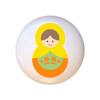Doll Design #AJ003 - Matryoshka Russian Nesting Dolls Stacking Tea Dolls - DECORATIVE Glossy CERAMIC Cupboard Cabinet PULLS Dresser Drawer KNOBS view 1