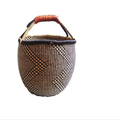 African Basket | Bolga Basket | Ghana Basket | Storage | Shopper or Market Basket | Picnic | Woven Basket | Plant Pot | Magazine Basket | Garden Basket | Harvest Basket | Toy Basket