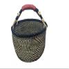 African Basket | Bolga Basket | Ghana Basket | Storage | Shopper or Market Basket | Picnic | Woven Basket | Plant Pot | Magazine Basket | Garden Basket | Harvest Basket | Toy Basket view 3