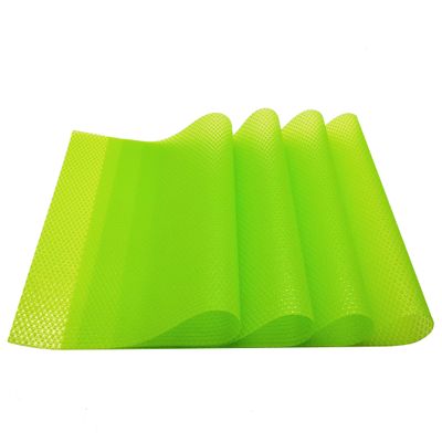 Cafurty 4 Pcs Refrigerator Mats, Fridge Mats Can Be Cut Refrigerator Pads Fridge Pads Vegetable Fruits Fresh Pad Drawer Table Placemats Cabinet Protective Pads Shelves Drawer Mats - Green