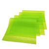 Cafurty 4 Pcs Refrigerator Mats, Fridge Mats Can Be Cut Refrigerator Pads Fridge Pads Vegetable Fruits Fresh Pad Drawer Table Placemats Cabinet Protective Pads Shelves Drawer Mats - Green view 2