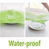 Cafurty 4 Pcs Refrigerator Mats, Fridge Mats Can Be Cut Refrigerator Pads Fridge Pads Vegetable Fruits Fresh Pad Drawer Table Placemats Cabinet Protective Pads Shelves Drawer Mats - Green view 3