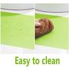 Cafurty 4 Pcs Refrigerator Mats, Fridge Mats Can Be Cut Refrigerator Pads Fridge Pads Vegetable Fruits Fresh Pad Drawer Table Placemats Cabinet Protective Pads Shelves Drawer Mats - Green view 4