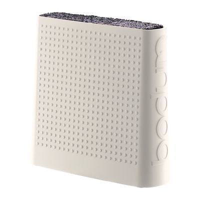 BODUM Bistro Knife Block, White