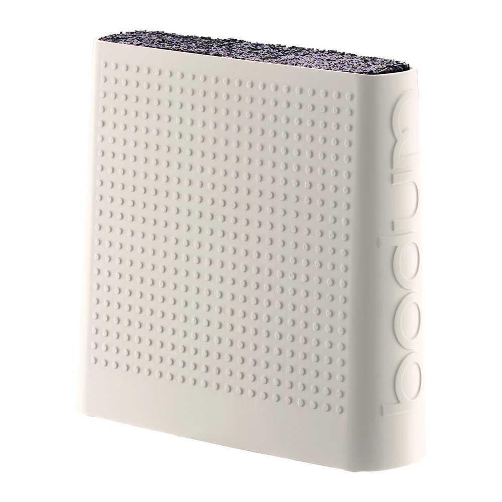 BODUM Bistro Knife Block, White