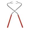 Dripping Tongs, Metal Pottery Tongs Dripping Tools with Red Rubber Cover, Stainless steel Clay Modeling Sculpting Ceramics Tool for Colour & Glaze Finishing Craft - 31 x 9.8cm view 1