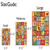 HR Kids Rugs: Educational Learning ABC Food/Fruits, Rubber Back, Non-Slip Baby Mats for Engaging Educational and Playtime Adventures! Multi-Color Delight. view 2