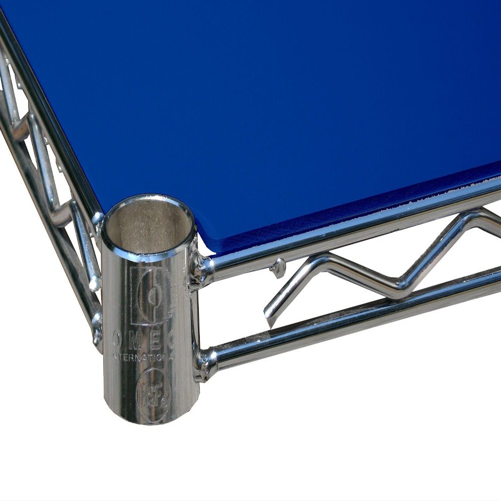 2 Pack of 30" Deep x 36" Wide Blue Shelf Liner