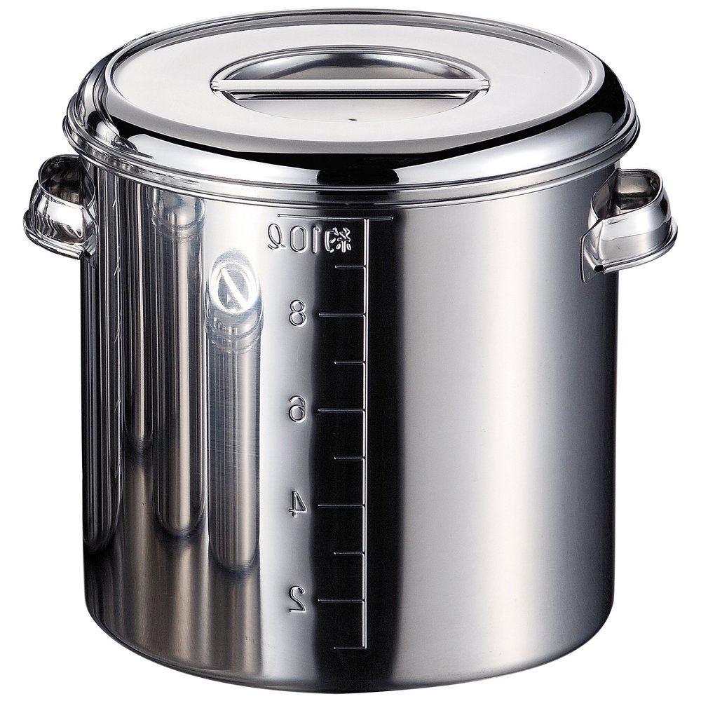 AG 18  8 with Scale Deep Kitchen Pot 28 cm (had)