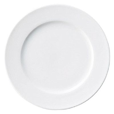 17700360 Commercial Tableware, Crest White, Bread Plate, 6.7 inches (17 cm)