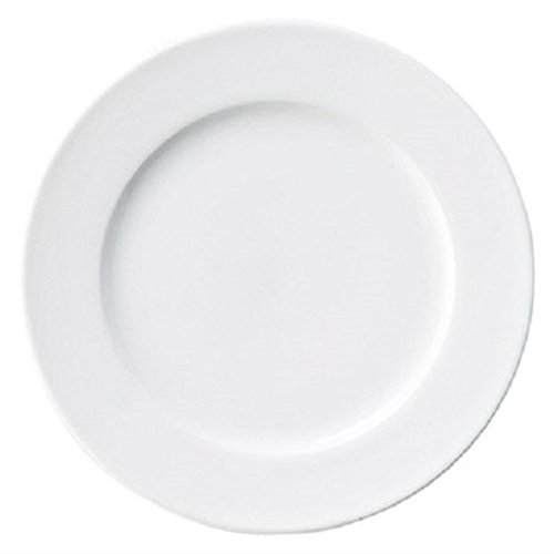 17700360 Commercial Tableware, Crest White, Bread Plate, 6.7 inches (17 cm)