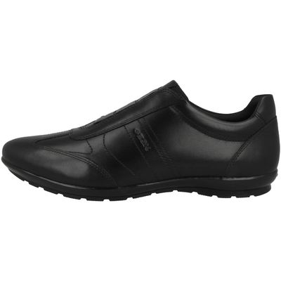 Geox Men's Uomo Symbol C Shoes, Black, 10.5 UK