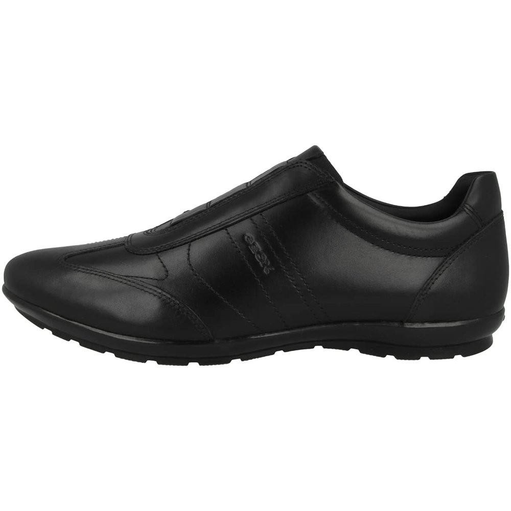 Geox Men's Uomo Symbol C Shoes, Black, 10.5 UK