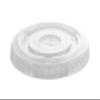 Fineline Flat Lid, W/Slot, Pet, 78mm - 1000/Cs (100 x 10), Clear view 1