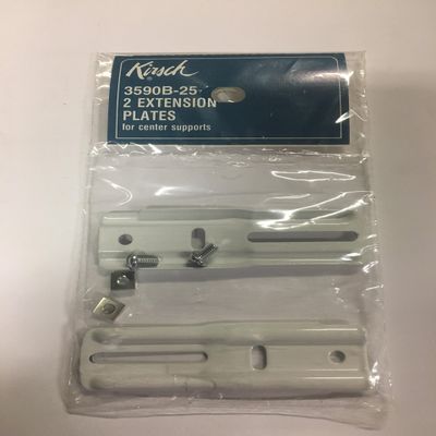Kirsch Extension Plates 3590B-25 White