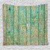 Ambesonne Egypt Tapestry, Hieroglyphs on Wooden Board Mystic Egyptian Mummy Motherland Culture Image, Wide Wall Hanging for Bedroom Living Room Dorm, 60" X 40", Seafoam view 1
