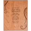LifeSong Milestones Personalized Wedding Guest Book Gift Every Love Story is Beautiful Mr & Mrs Custom Anniversary Cherry Wood Wedding Memory Album Gift Ideas Made (On This Day 12x18) view 1
