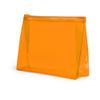 eBuyGB Transparent PVC Toiletry Bag/Cosmetic Pouch for Travel (Pack of 5 / Orange) view 1