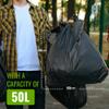 EcoBag 50 Heavy Duty Refuse Sacks 50L, Black, 1200 Rim X 800 L view 2