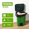 EcoBag 50 Heavy Duty Refuse Sacks 50L, Black, 1200 Rim X 800 L view 3