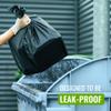 EcoBag 50 Heavy Duty Refuse Sacks 50L, Black, 1200 Rim X 800 L view 4