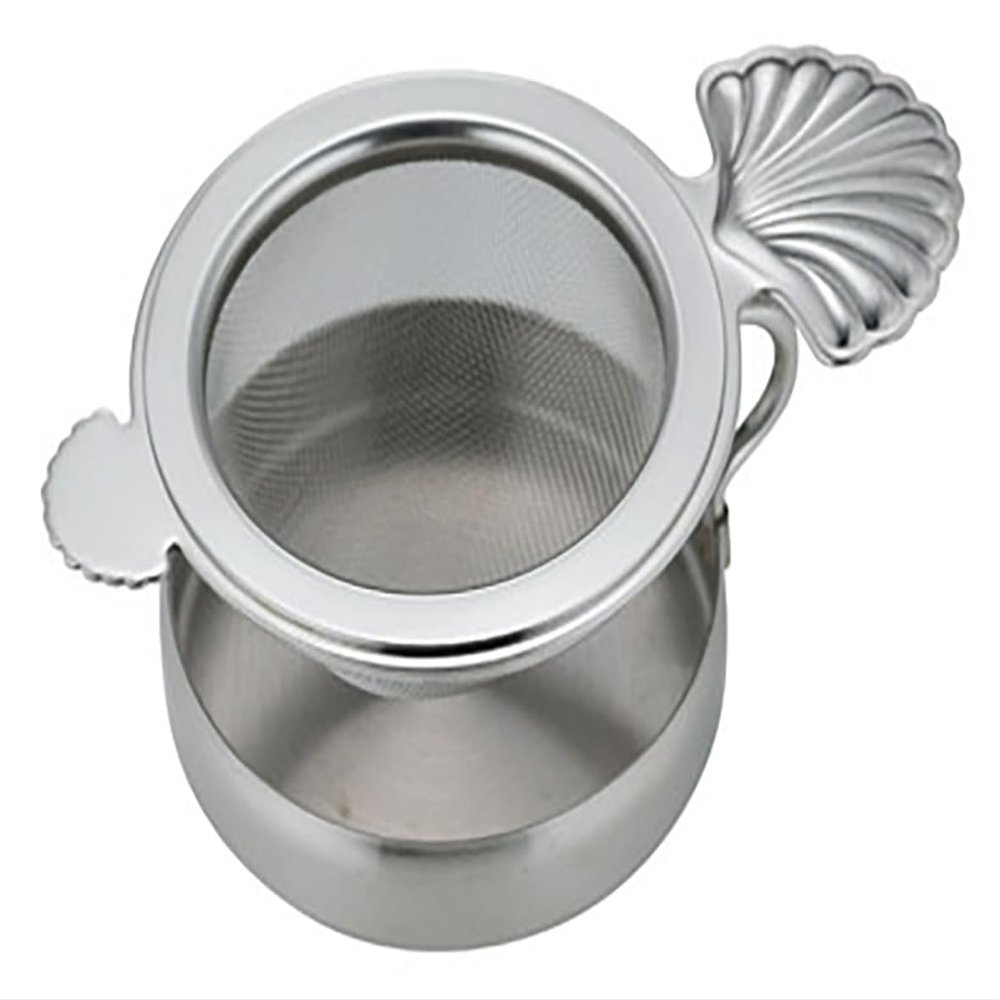 Sato Metal Industries SALUS Tea Strainer, Hop, Stainless Steel, Made in Japan