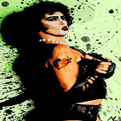 Rocky Horror Picture Show Dr Frankenfurter Pop Art (Paper, 11x17 Inches)