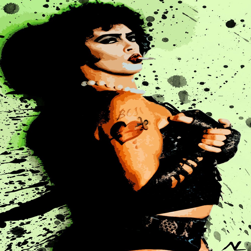 Rocky Horror Picture Show Dr Frankenfurter Pop Art (Paper, 11x17 Inches)