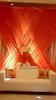 AK-Trading 115" x 144" Orange Chiffon Drapes Panels for Wedding Events & Decor- Backdrop Draping Curtains view 3