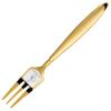 Asahi Peter Rabbit PR-0118 Cloisonne Fork (Gold Finish), C Pattern, Single Item view 1