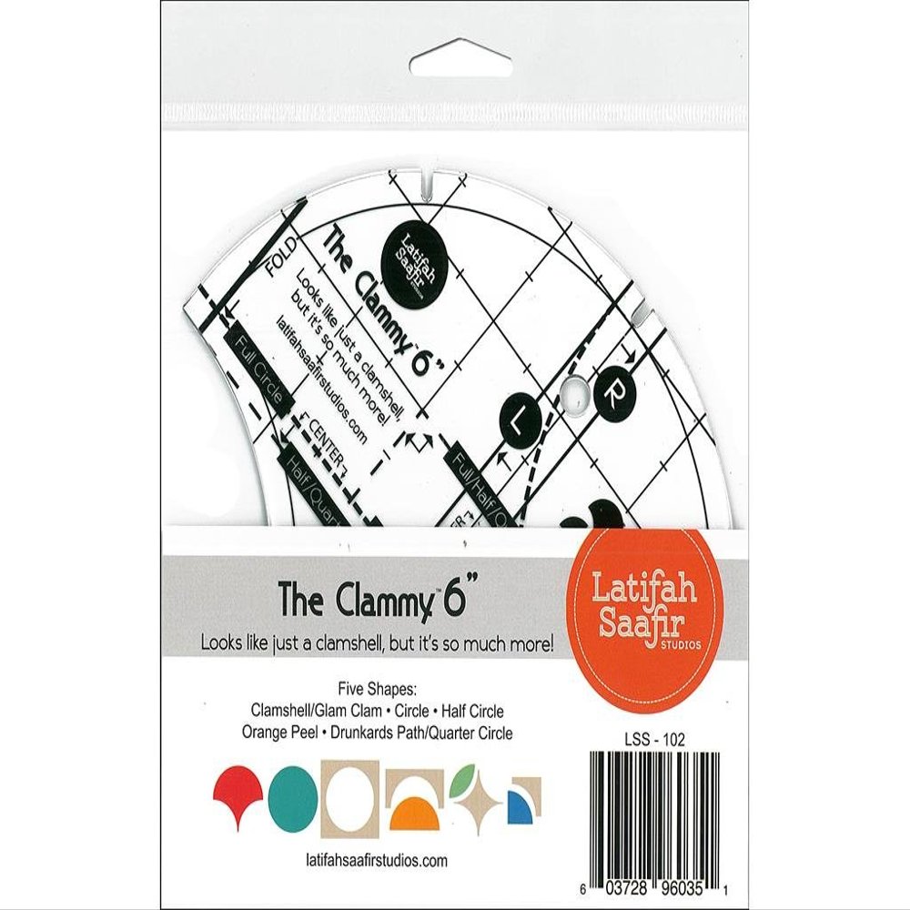 Latifah Saafir Ruler The Clammy 6" 6"