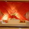 AK-Trading 58" x 144" Orange Chiffon Drapes Panels for Wedding Events & Decor- Backdrop Draping Curtains view 2