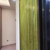 ave split Decorative Door String Curtain Wall Panel Fringe Window Room Divider Blind Divider Tassel Screen Home 100cm*200cm (Grass green18) view 3