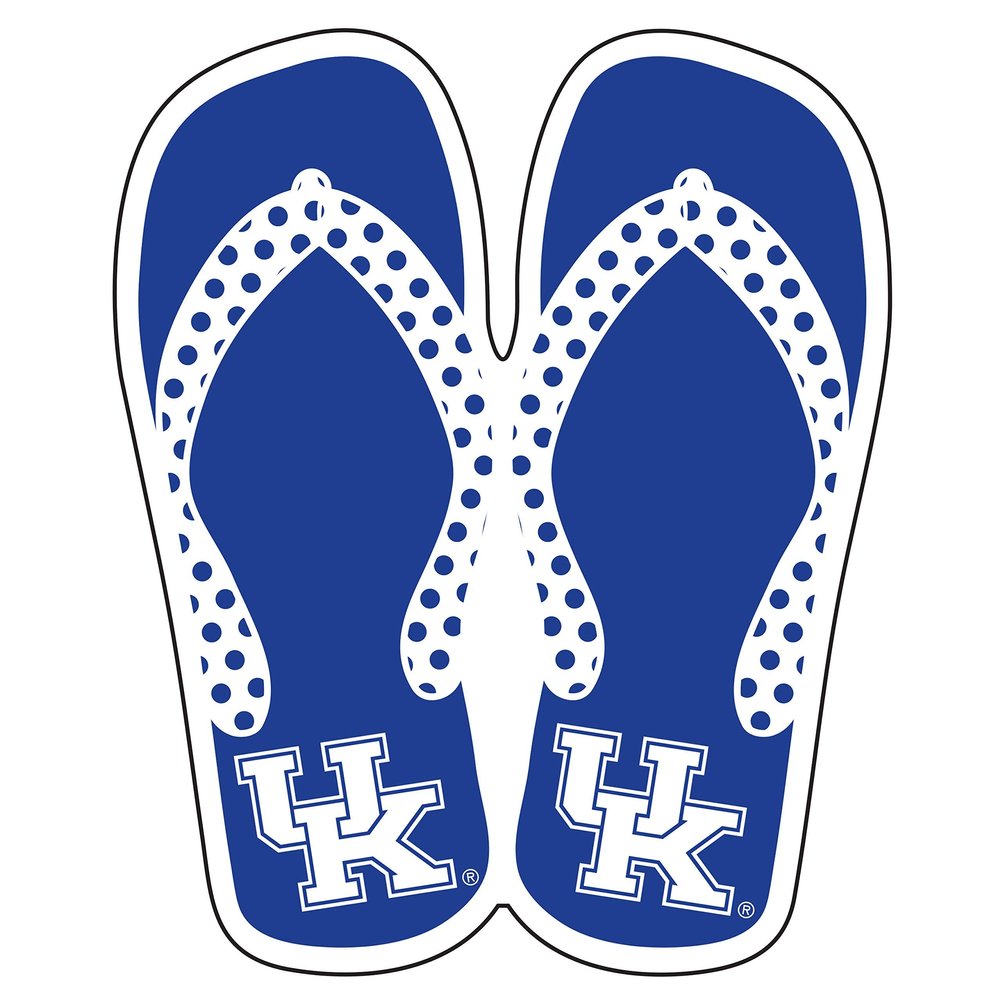 Kentucky Magnet (UK FLIP Flops Magnet (3",6",12"), 3 in)