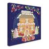 Trademark Fine Art Xmas Gingerbread House by Lisa Powell Braun, 18x18-Inch view 2