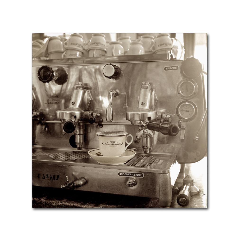 Trademark Fine Art Tuscany Caffe I by Alan Blaustein, 18x18-Inch