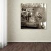 Trademark Fine Art Tuscany Caffe I by Alan Blaustein, 18x18-Inch view 3