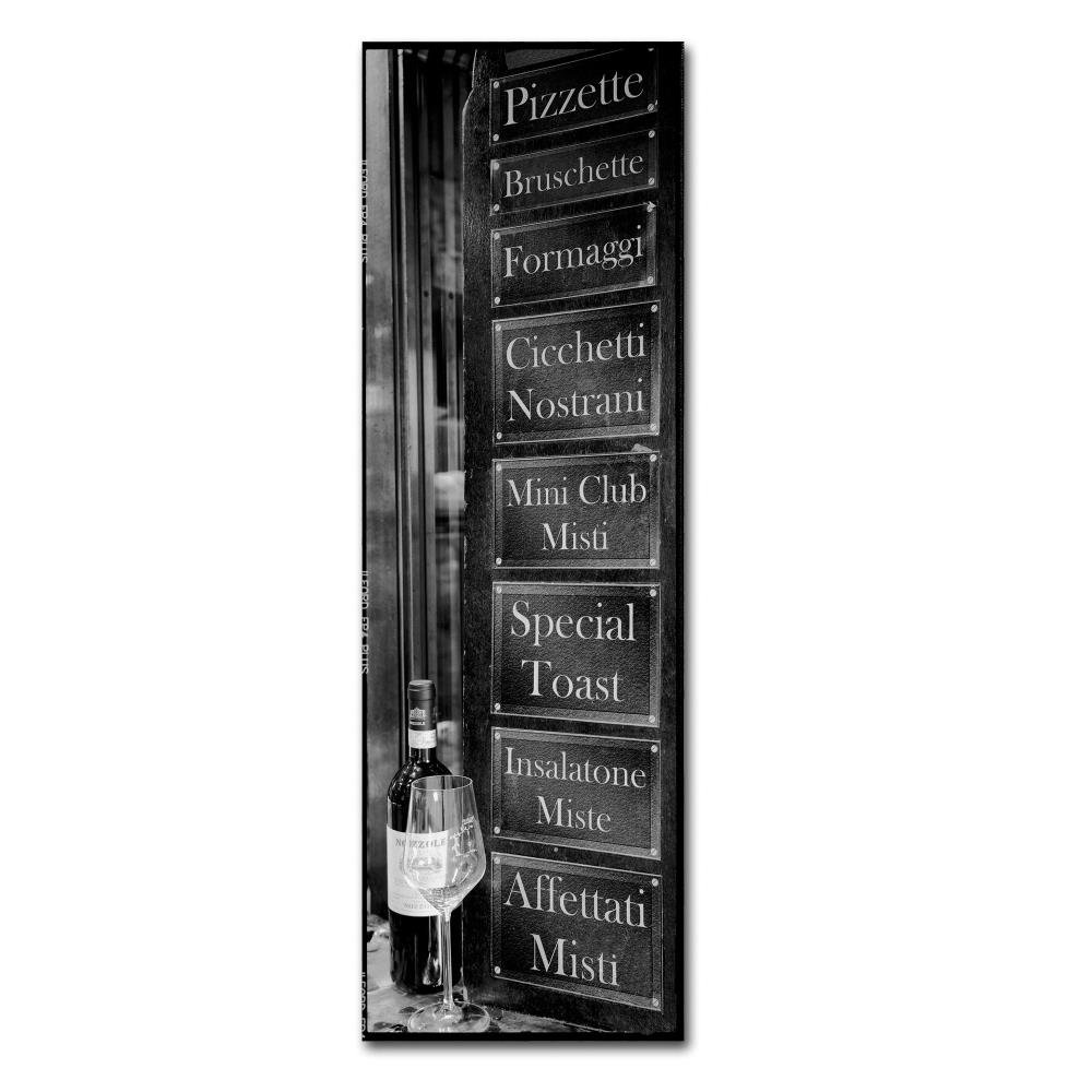 Trademark Fine Art Veneto Caffe by Alan Blaustein, 10x32-Inch